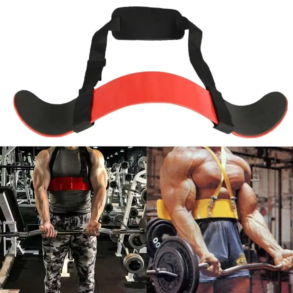 Aluminum Alloy Bicep Training Board Weight Lifting Bodybuilding Fitness Training Board